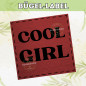 Preview: Bügel-Label Cool Girl